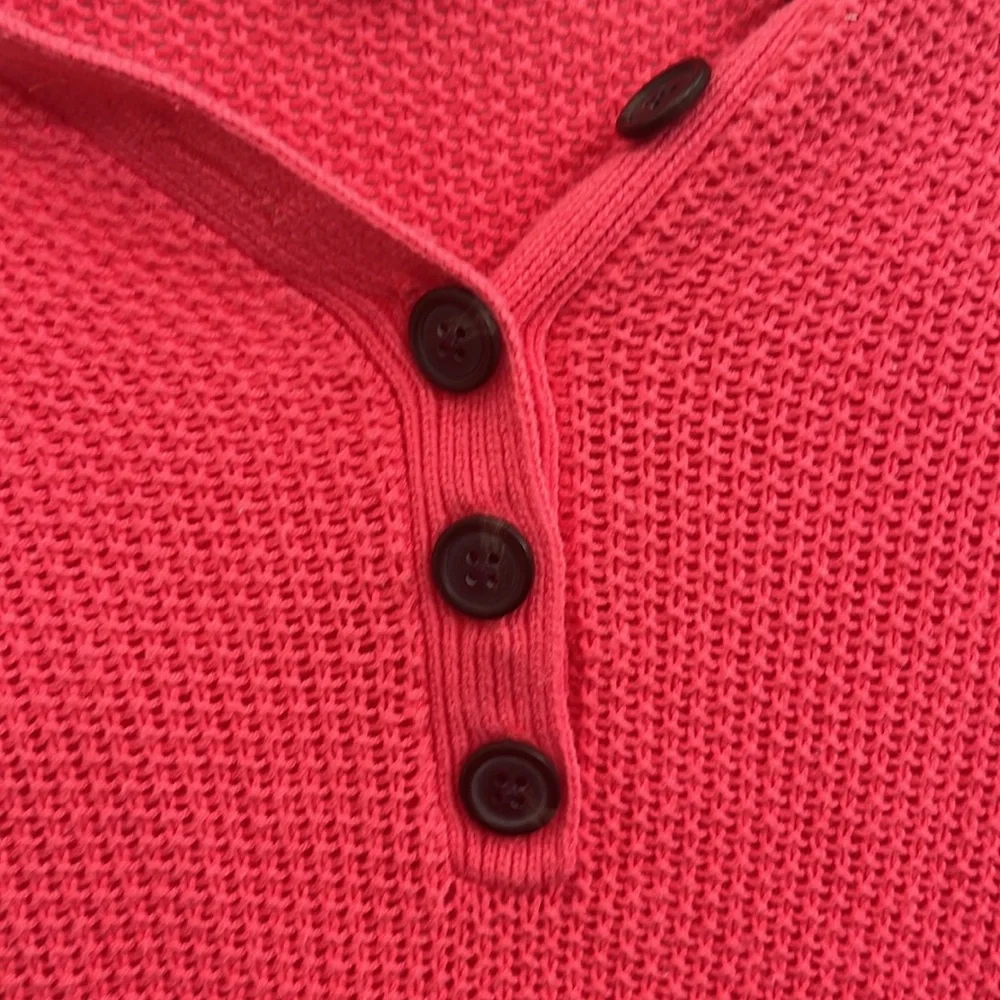 Pink Coral American Eagle Cotton Sweater Size Small - Picture 4 of 5